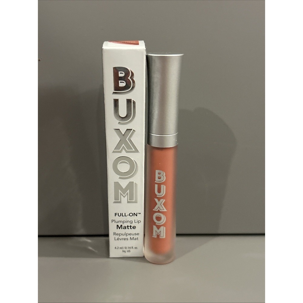 BUXOM Full On Plumping Lip MATTE Liquid Lipstick - Brunching-NIB Full Size